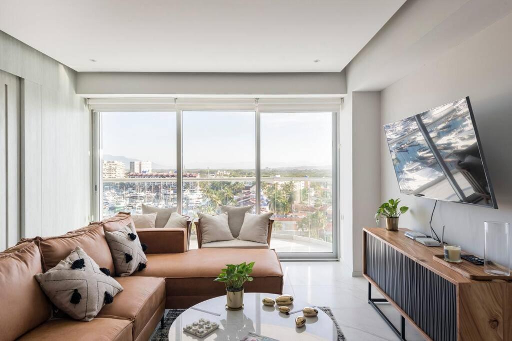Luxury Condo On The Marina 巴亞爾塔港 外观 照片
